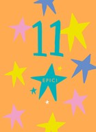 kids 11th birthday eleven eleventh card